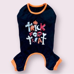 HOTEL DOGGY Trick or Treat Spooky Halloween Bone Candy Onsie